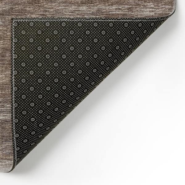 Addison Rugs - Marston Brown 5 ft. x 7 ft. 6 in. Geometric Indoor/Outdoor Area Rug
