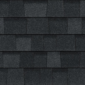 TruDefinition Duration Oynx Black Algae Resistant Laminate Architectural Roofing Shingles (32.8 sq. ft. Per Bundle)