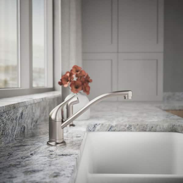 KOHLER Jolt Single Handle Standard Kitchen Faucet with Pull Out