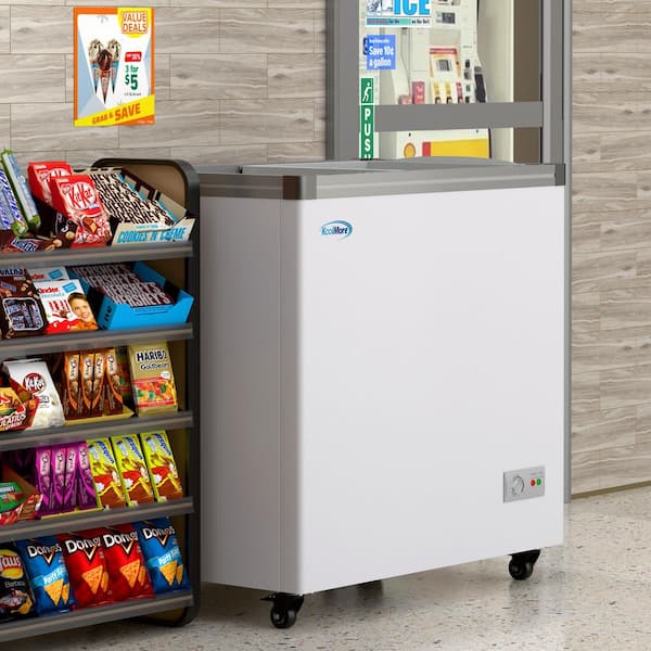 Koolmore 7 cu. ft. 33 in. Manual Defrost Commercial Ice Cream
