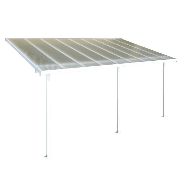Palram Aluminum and Polycarbonate 10 ft. x 18 ft. Patio Cover-DISCONTINUED