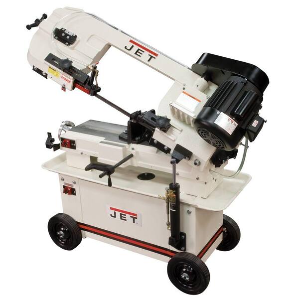 Jet 7 in. x 12 in. Horizontal/Vertical Metalworking Band Saw with Coolant System