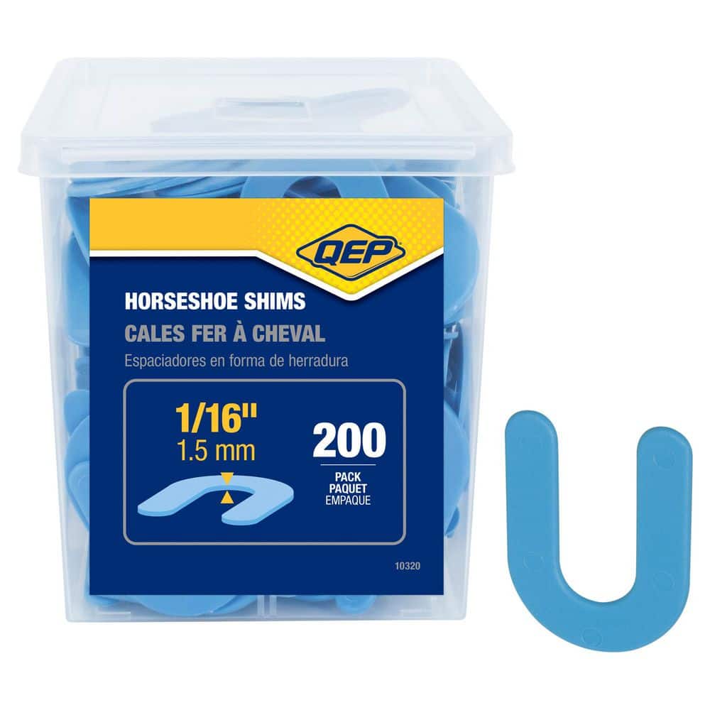 QEP 1/16 in. Horseshoe Shim Tile Spacers for Marble Granite and