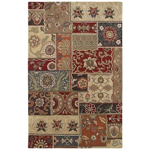 Mystic Aral Charcoal 8 ft. x 10 ft. Area Rug