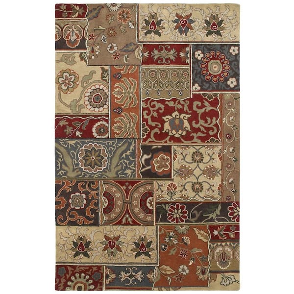 Kaleen Mystic Aral Charcoal 8 ft. x 10 ft. Area Rug