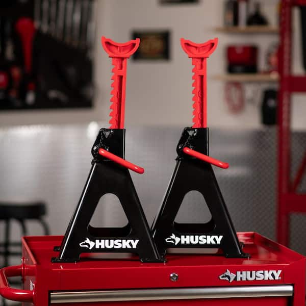 Husky 6 Ton Jack Stands HPL4115N-TD-CM - The Home Depot