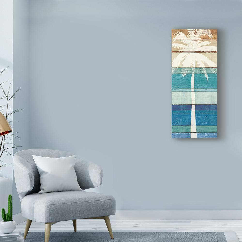 Michael Mullan Tropical Paradise Canvas Print with Floater Frame