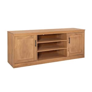 Waverly 66.88 in. W Natural 40 in. TV Stand with 2-Doors