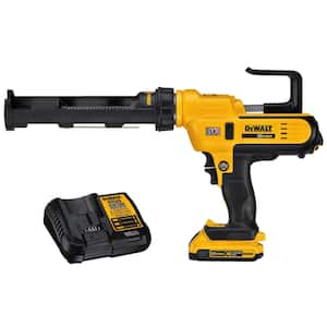 21 oz. 2OV CORDLESS Epoxy Caulking Gun KIT Dewalt By Powers