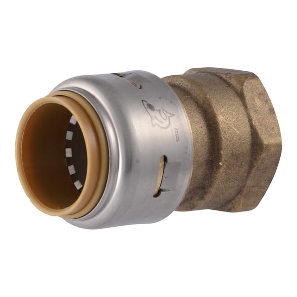 SharkBite Max 3/4 in. Push-to-Connect x FIP Brass Adapter Fitting