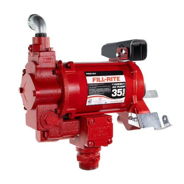 230-Volt 3/4 HP 35 GPM Fuel Transfer Pump with No Accessories (Pump Only)