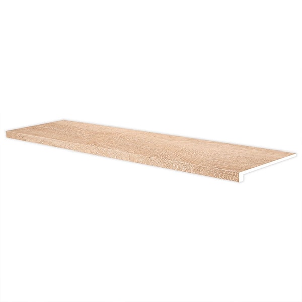 Brinley Hartley 1.25 in. T x 12.01 in. W x 47.24 in. L Luxury Vinyl Stair Tread Eased Edge (2-Pieces/Case)