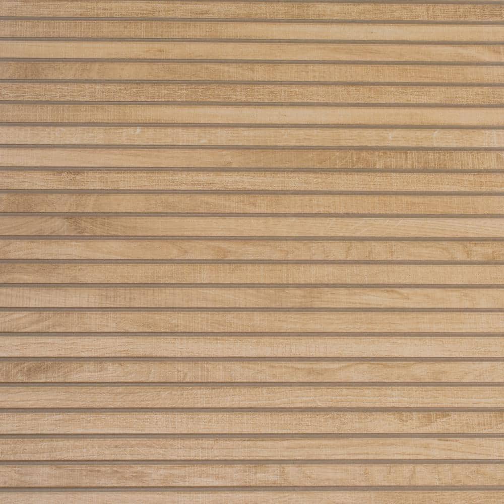 Large Matte Natural Brown Porcelain Wall and Floor Tile