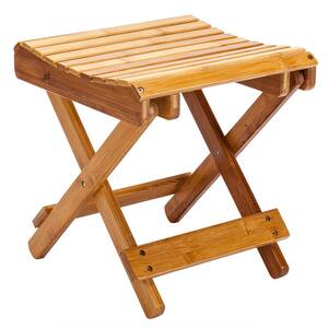 Ourdoor Natural Bamboo Wood Folding Lawn Chair