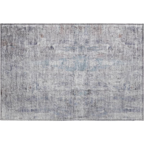 Mayfield Premium Machine Washable Abstract AMF2310 Taupe 2 ft. x 3 ft. Accent Rug
