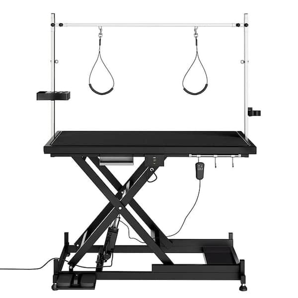 Black 36 in. 110V or 220V Professional Groomer Recommend Super Deluxe Electric Pet Grooming Table
