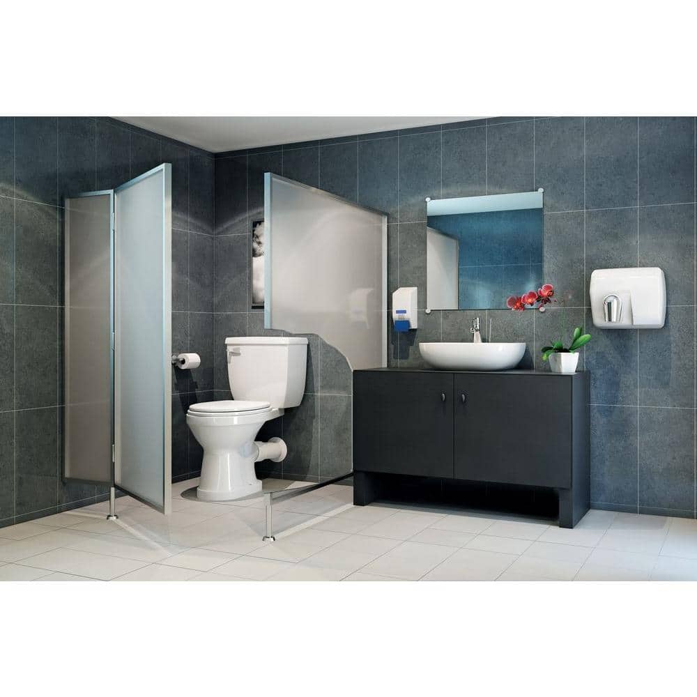 Saniflo 13.75 in. White Grinder Pump for Bathroom