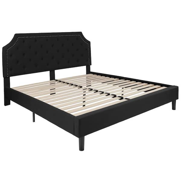 Flash Furniture King Platform Bed CGA-SL-226066-BL-HD - The Home Depot