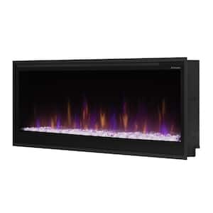 PLF 60 in. Multi-Fire Slim, 120-Volt, 1500-Watt, Built-In Linear Electric Fireplace Insert