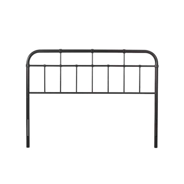 Crombie Flat Black Queen Headboard