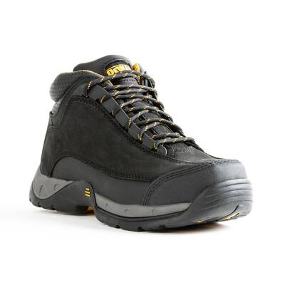 dewalt steel toe boots black