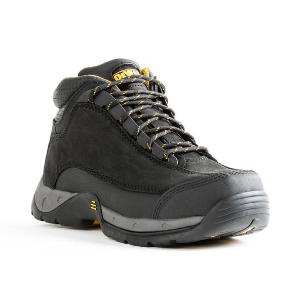 DEWALT Men's Baltimore 6 in. Work Boots - Steel Toe - Black (10.5)M