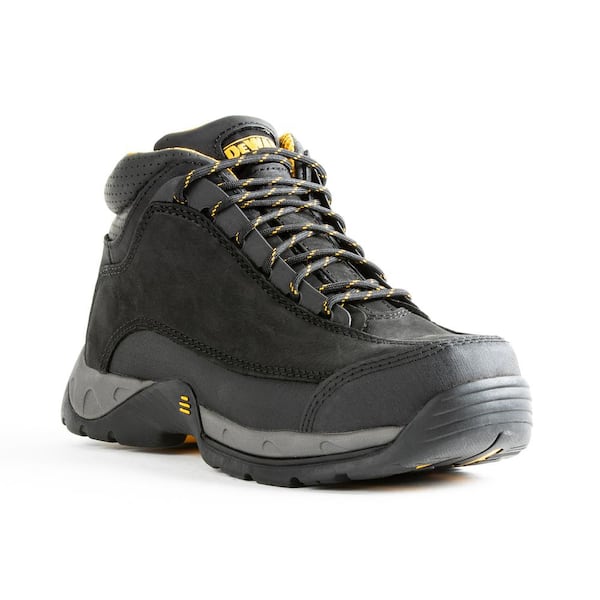 DEWALT Men's Baltimore 6 in. Work Boots - Steel Toe - Black (12)M