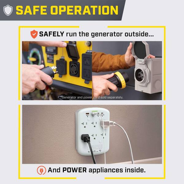Generator Through The Wall Transfer Board Champion Power Equipment 30 ...
