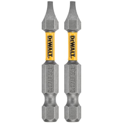 DEWALT MAXFIT 2 in. #1 Square Bit (2-Piece)