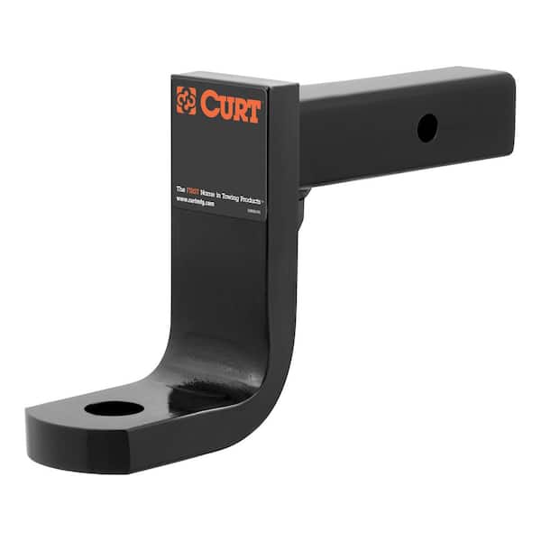 CURT Class 4 12,000 lbs. 6 in. Drop Trailer Hitch Ball Mount Draw Bar (2 in. Shank, 9-3/8 in. Long)