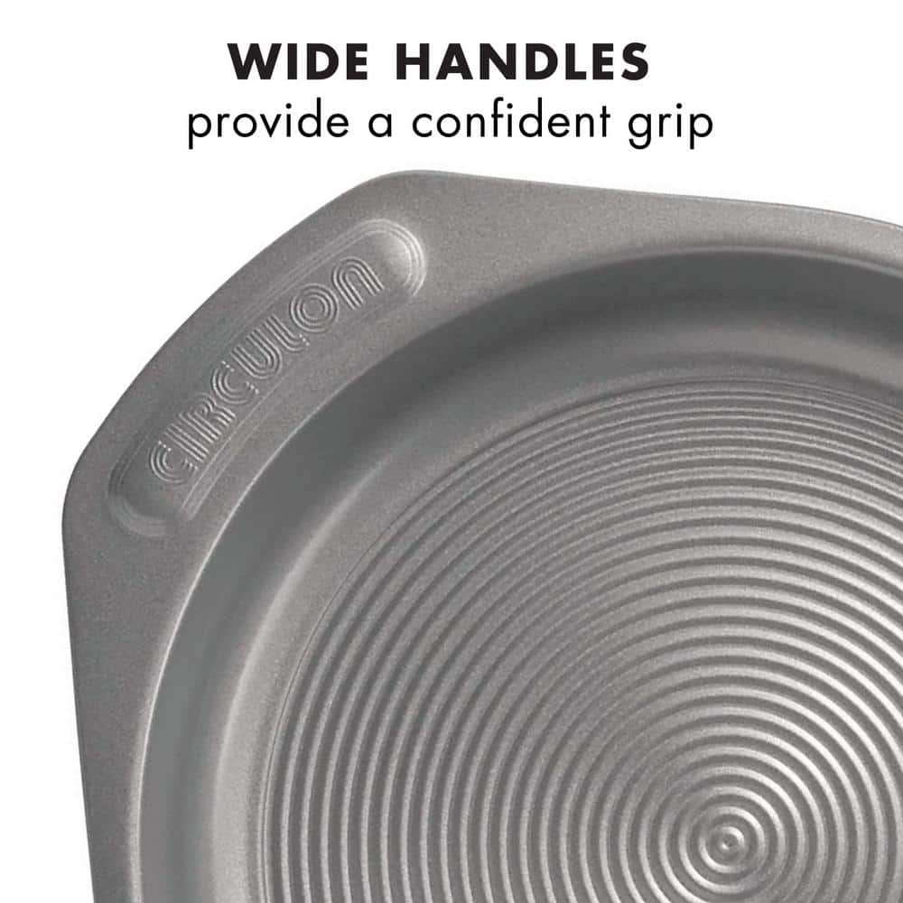 Gray Carbon Steel Non-stick Cookie Sheet Set