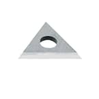 1 in. Carbide Scraper Replacement Triangle Blade