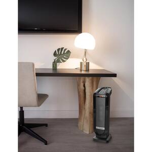 Tower 22 in. Electric Ceramic Oscillating Space Heater with Digital Display and Remote Control