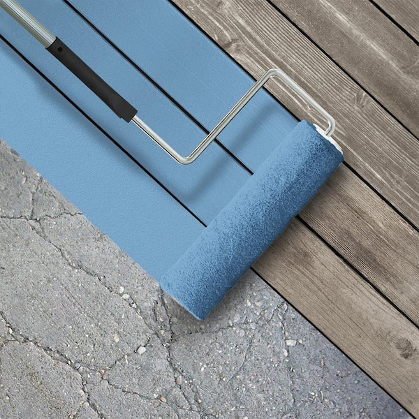 5 gal. #M520-4 Mirror Lake Low-Lustre Enamel Interior/Exterior Porch and Patio Floor Paint