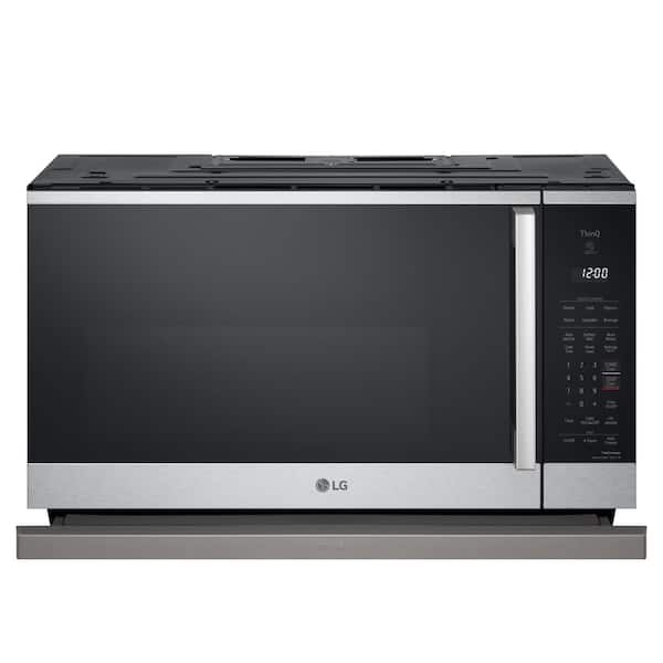 LG Smart 2.1 cu. ft. Stainless Steel Electric 1050-Watt Over-The