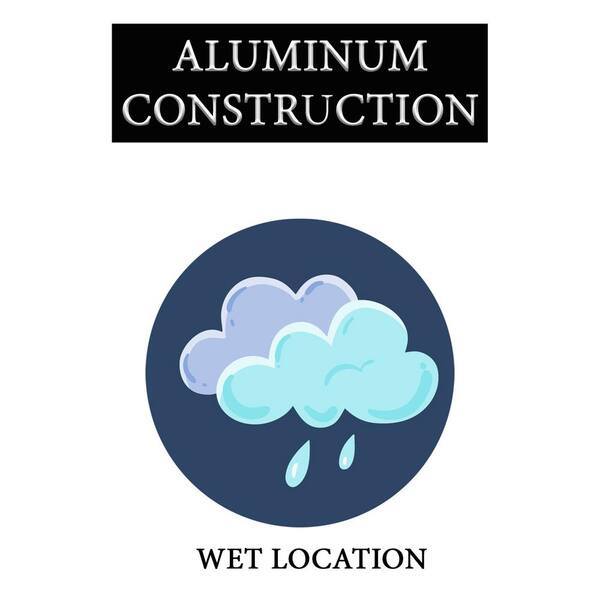 the great outdoors by Minka Lavery - Solida 3-Light Oil Rubbed Bronze with Gold Highlights Outdoor Wall Lantern Sconce with Clear Seeded Glass