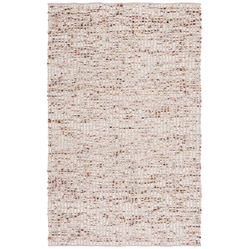 Natura 4 ft. x 6 ft. Ivory/Beige Marle Striped Area Rug price history on PriceWatchPro