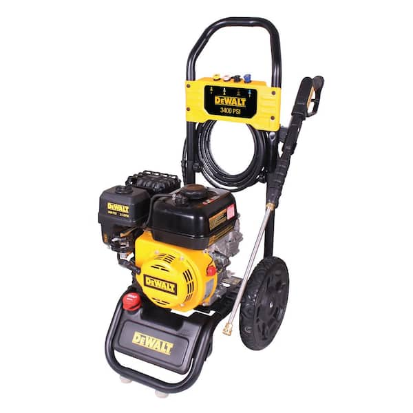 3400 PSI 2.5 GPM Gas Cold Water Pressure Washer with 208cc Engine