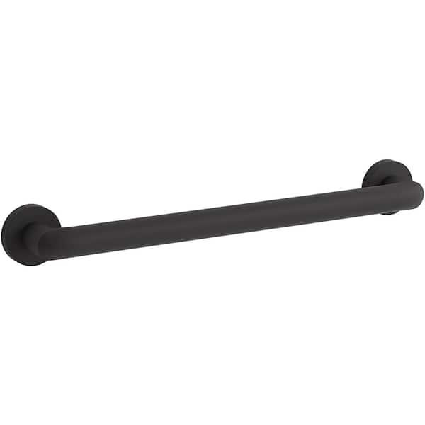 KOHLER Kumin 18 in. Grab Bar in Matte Black