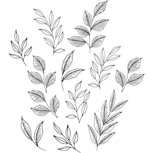 Brushwood Leaves Wall Decal