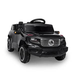 Kids Ride-On Car 6-Volt Battery Motorized Vehicles Toy Car w/ Remote Control, 3 Speeds, Music, Seat Belts, LED Lights