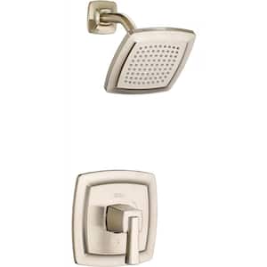 Townsend Water Saving Shower Faucet Trim Kit for Flash Rough-in Valves in Brushed Nickel (Valve Not Included)