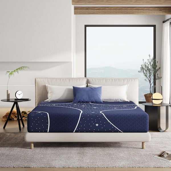 Queen Medium Firm 14 in. Hybrid Mattress, Suitable for All Sleeping Positions