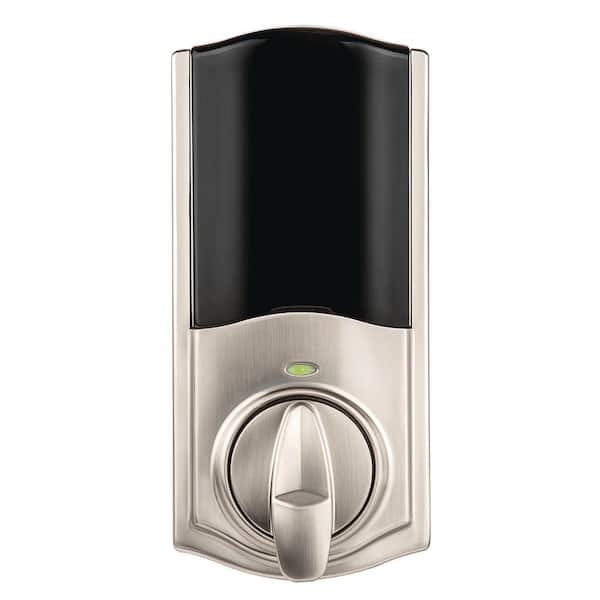 Convert Smart Lock Satin Nickel Conversion Kit featuring Z-Wave Technology
