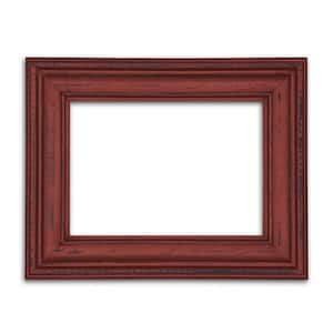Classic Edition 1.5 in. Thick 11 in. x 14 in. Crimson Picture Frame