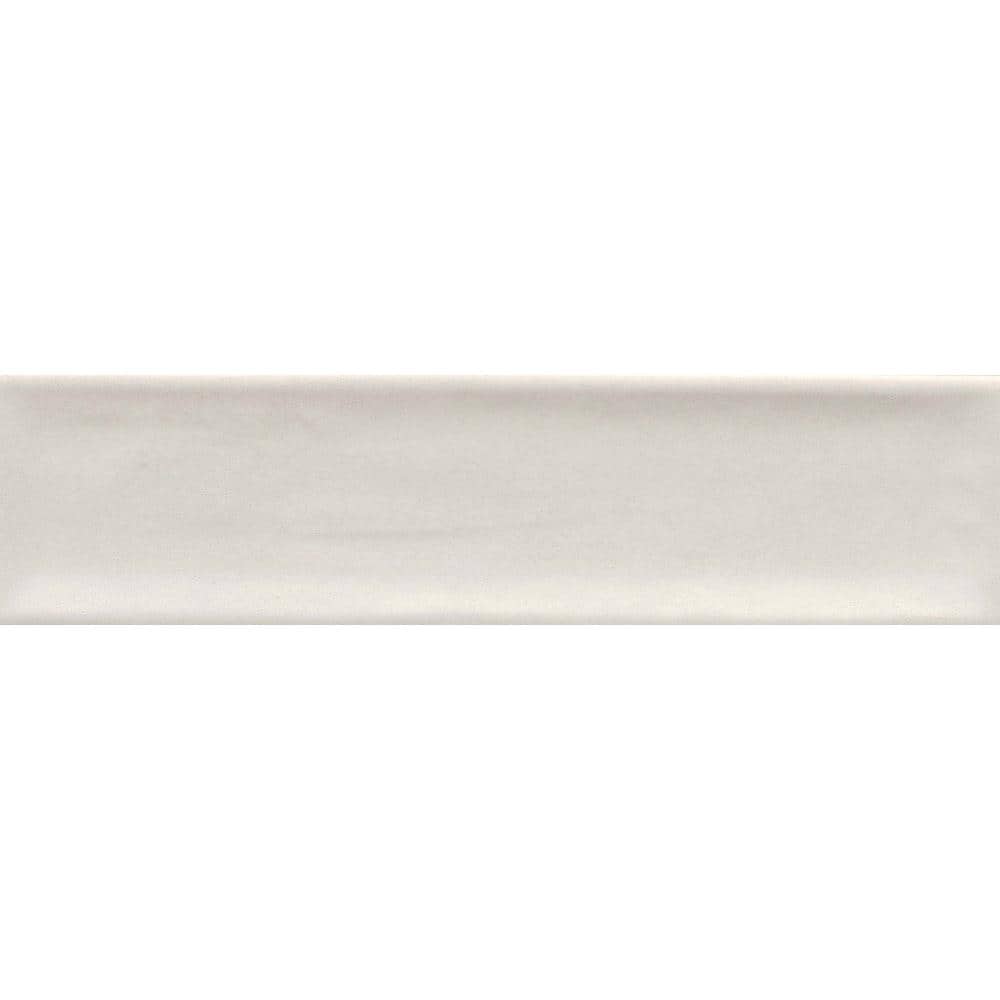 Raku White 3x12 Matte Ceramic Wall Tile