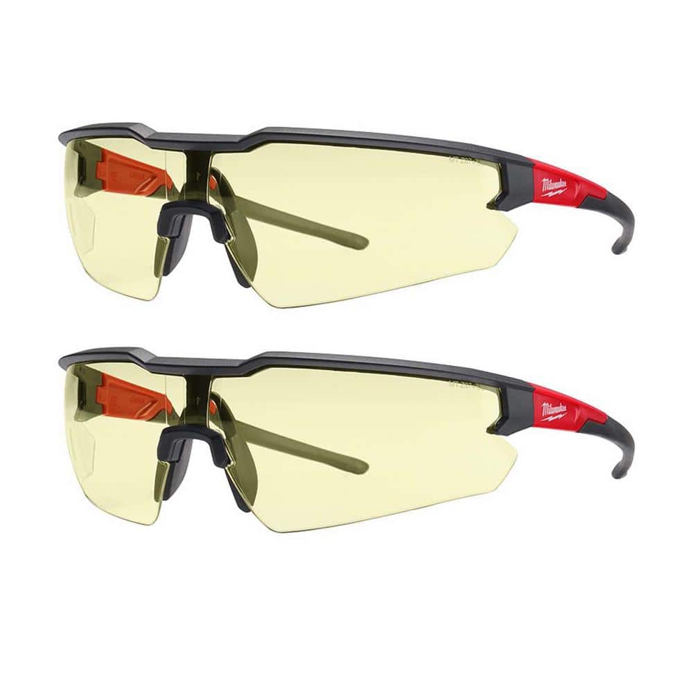 Safety Glasses with Yellow Anti-Scratch Lenses (2-Pack) price history on PriceWatchPro
