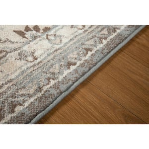 Ivory Beige Traditional 5 ft. x 7 ft. Area Rug