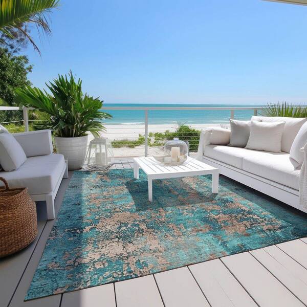 Addison Rugs Chantille Machine Washable Indoor/Outdoor Abstract