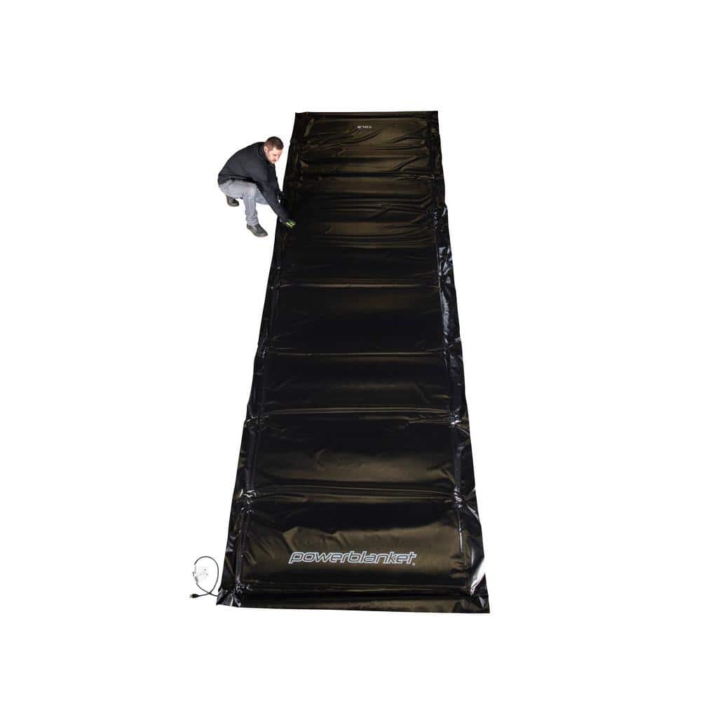Concrete Curing Insulated Blanket, Heavy Duty Tarp Sheeting, Thick Ground  Cover
